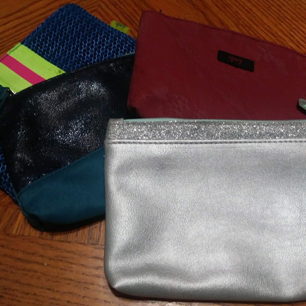 4 Mini organizing or makeup bags